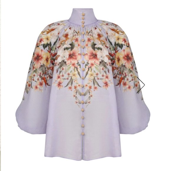 Lexi Billow Blouse (Zimmerman Size 1) - BRAND NEW WITH TAGS! - Picture 5 of 5